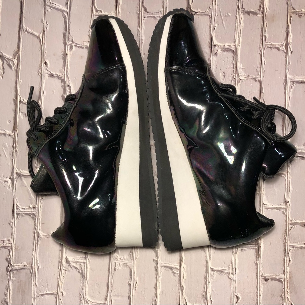 Jeffrey Campbell Oil Slick Platform Sneakers - Picture 2 of 11